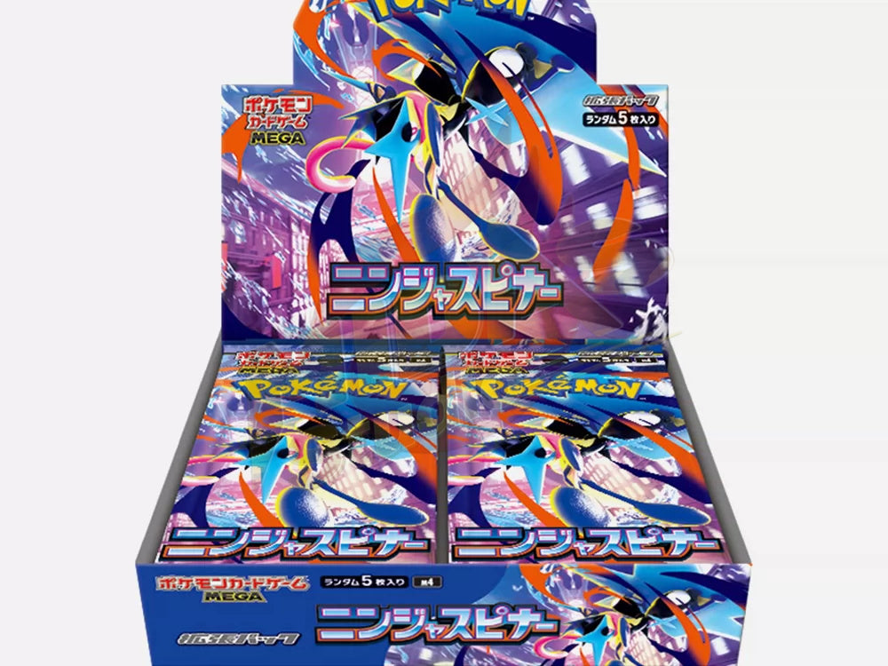 Brand New🔥 Pokémon TCG Japanese M4 Ninja Spinner Mega Greninja ex Mega Evolution Sealed Collection Card Set