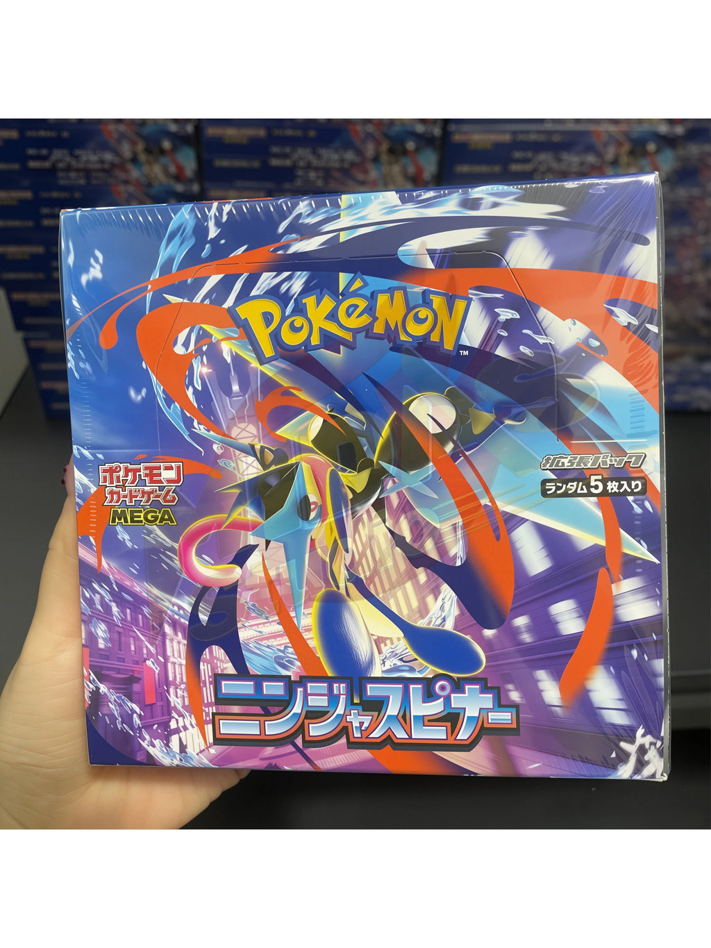 Brand New🔥 Pokémon TCG Japanese M4 Ninja Spinner Mega Greninja ex Mega Evolution Sealed Collection Card Set