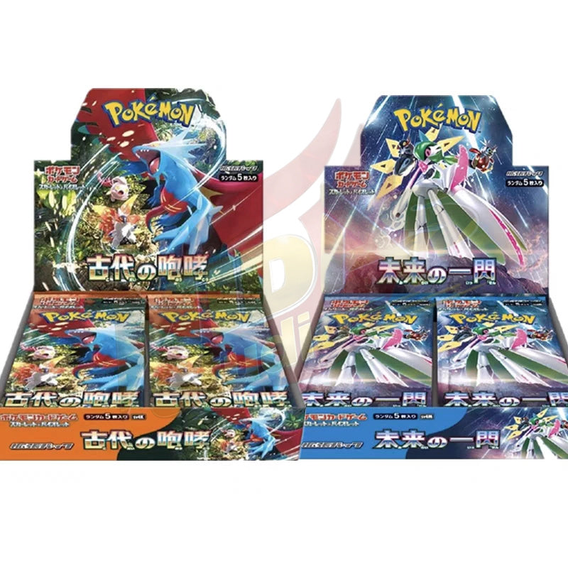 Brand New🔥 Pokémon TCG Japanese SV4K Ancient Roar & SV4M Future Flash Sealed Booster Pack Collection Set