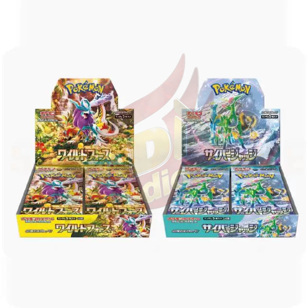 Brand New🔥 Pokémon TCG Japanese SV5K Wild Force & SV5M Cyber Judge Scarlet & Violet EX Sealed Booster Pack Collection Set