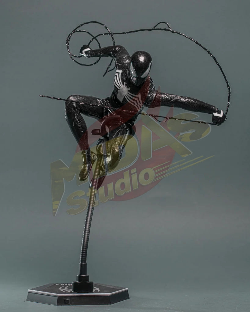 Brand New🔥 Hot Toys 1/6 Scale Marvel Spiderman 2 Peter Parker (Black Suit) Collectible Figure (VGM56B, Toyfair Special Edition)