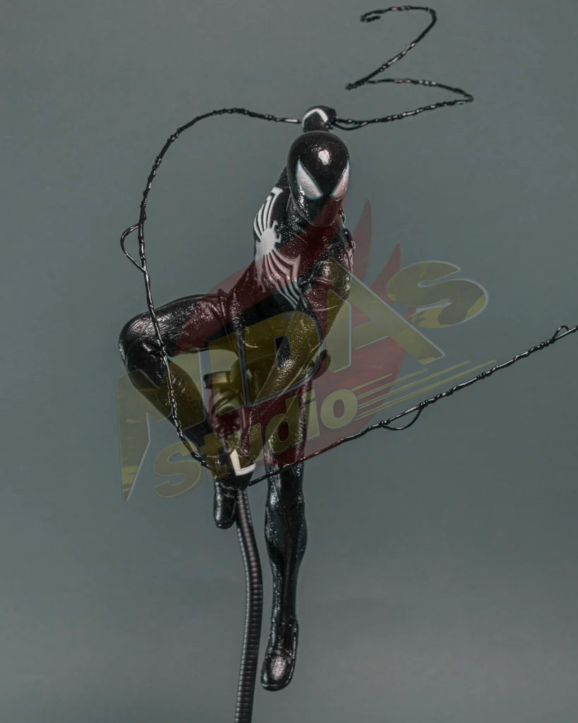 Brand New🔥 Hot Toys 1/6 Scale Marvel Spiderman 2 Peter Parker (Black Suit) Collectible Figure (VGM56B, Toyfair Special Edition)