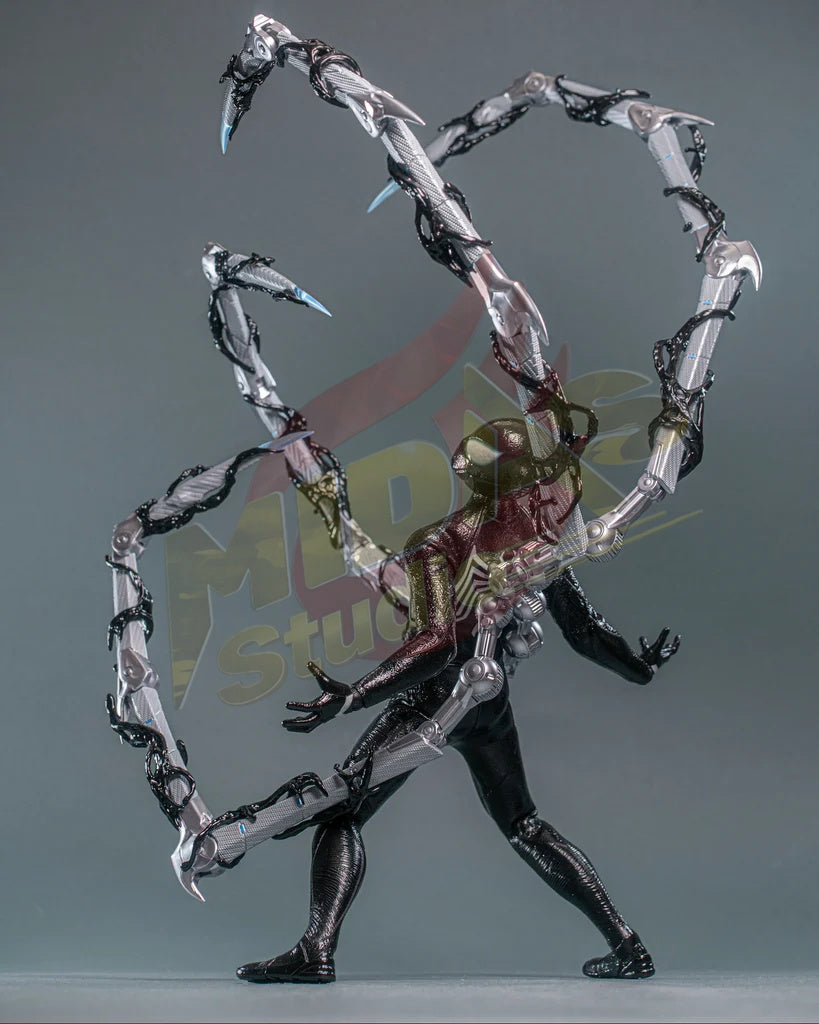Brand New🔥 Hot Toys 1/6 Scale Marvel Spiderman 2 Peter Parker (Black Suit) Collectible Figure (VGM56B, Toyfair Special Edition)
