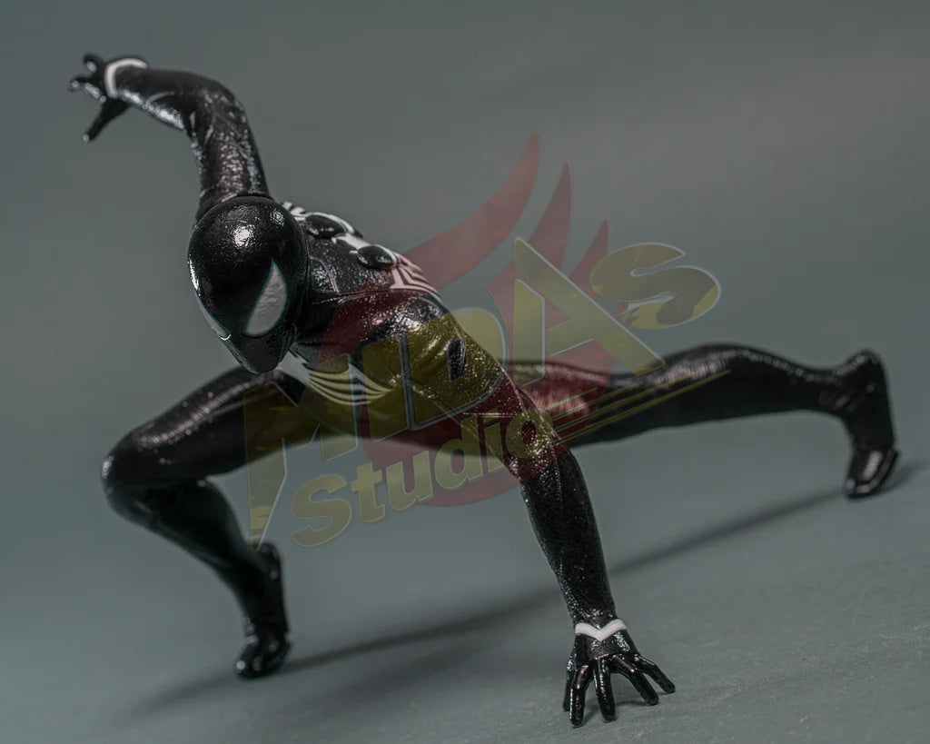Brand New🔥 Hot Toys 1/6 Scale Marvel Spiderman 2 Peter Parker (Black Suit) Collectible Figure (VGM56B, Toyfair Special Edition)