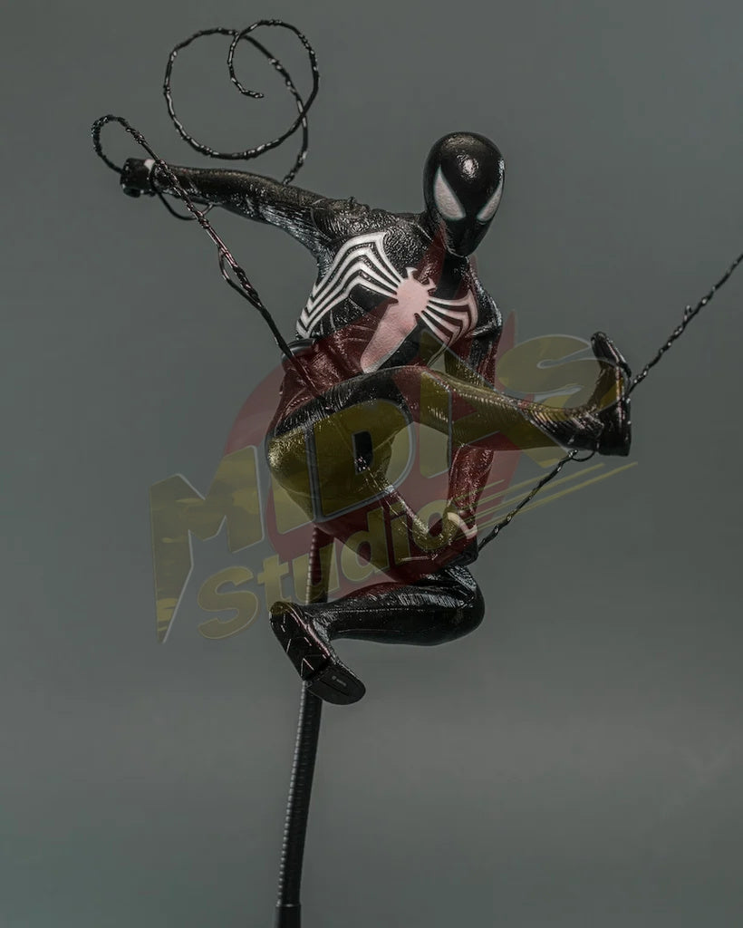 Brand New🔥 Hot Toys 1/6 Scale Marvel Spiderman 2 Peter Parker (Black Suit) Collectible Figure (VGM56B, Toyfair Special Edition)