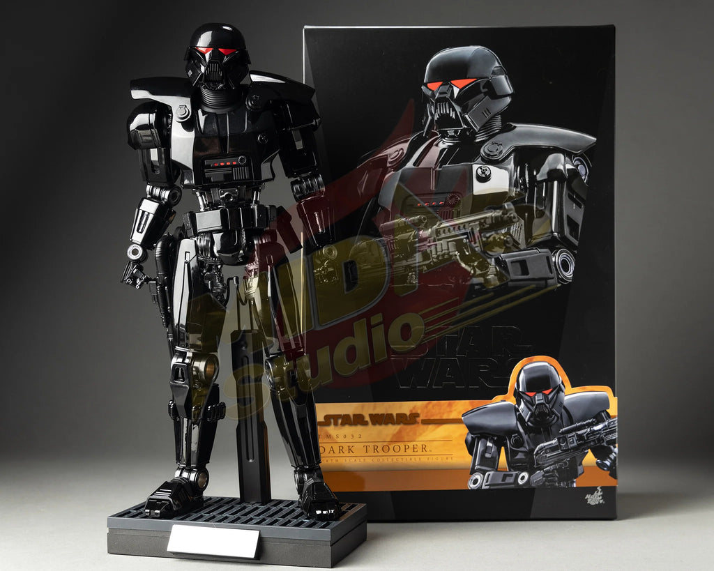 Brand New🔥 Hot Toys 1/6 Scale Star Wars: The Mandalorian Dark Trooper Collectible Figure (TMS032)