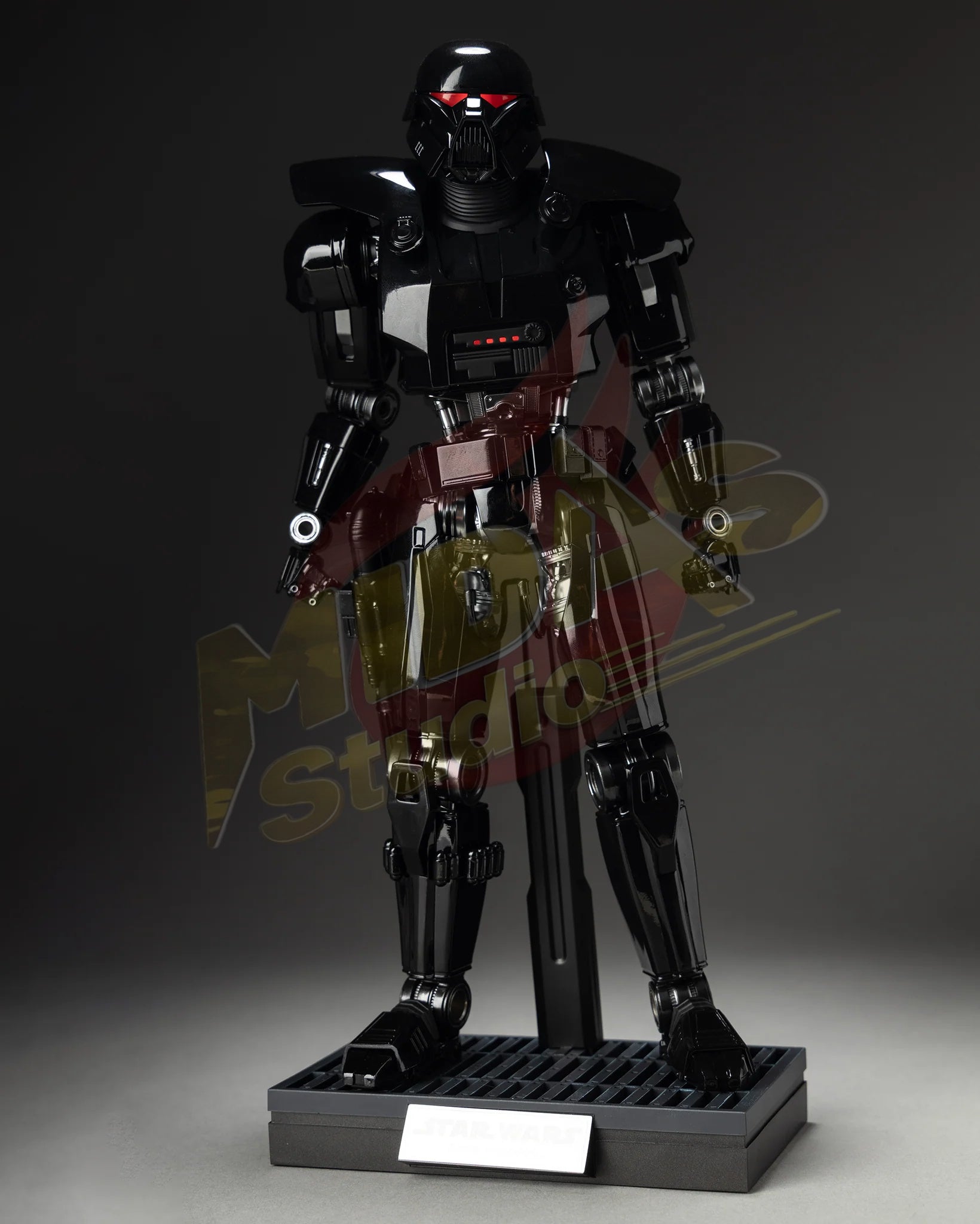 Brand New🔥 Hot Toys 1/6 Scale Star Wars: The Mandalorian Dark Trooper Collectible Figure (TMS032)