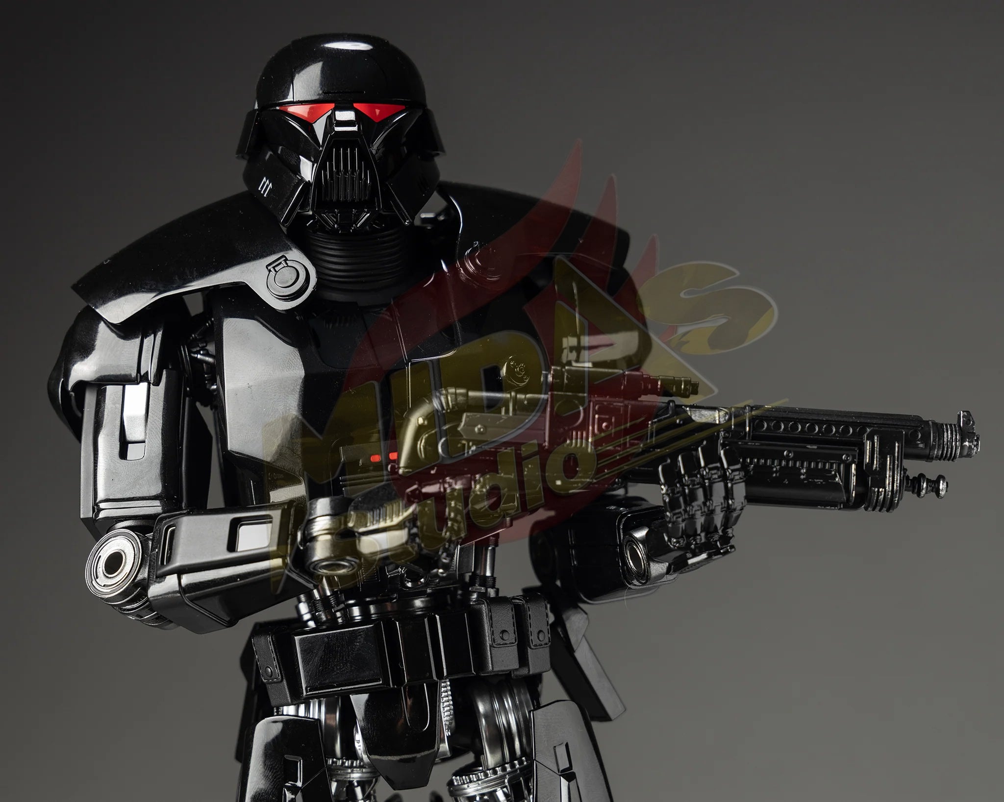 Brand New🔥 Hot Toys 1/6 Scale Star Wars: The Mandalorian Dark Trooper Collectible Figure (TMS032)