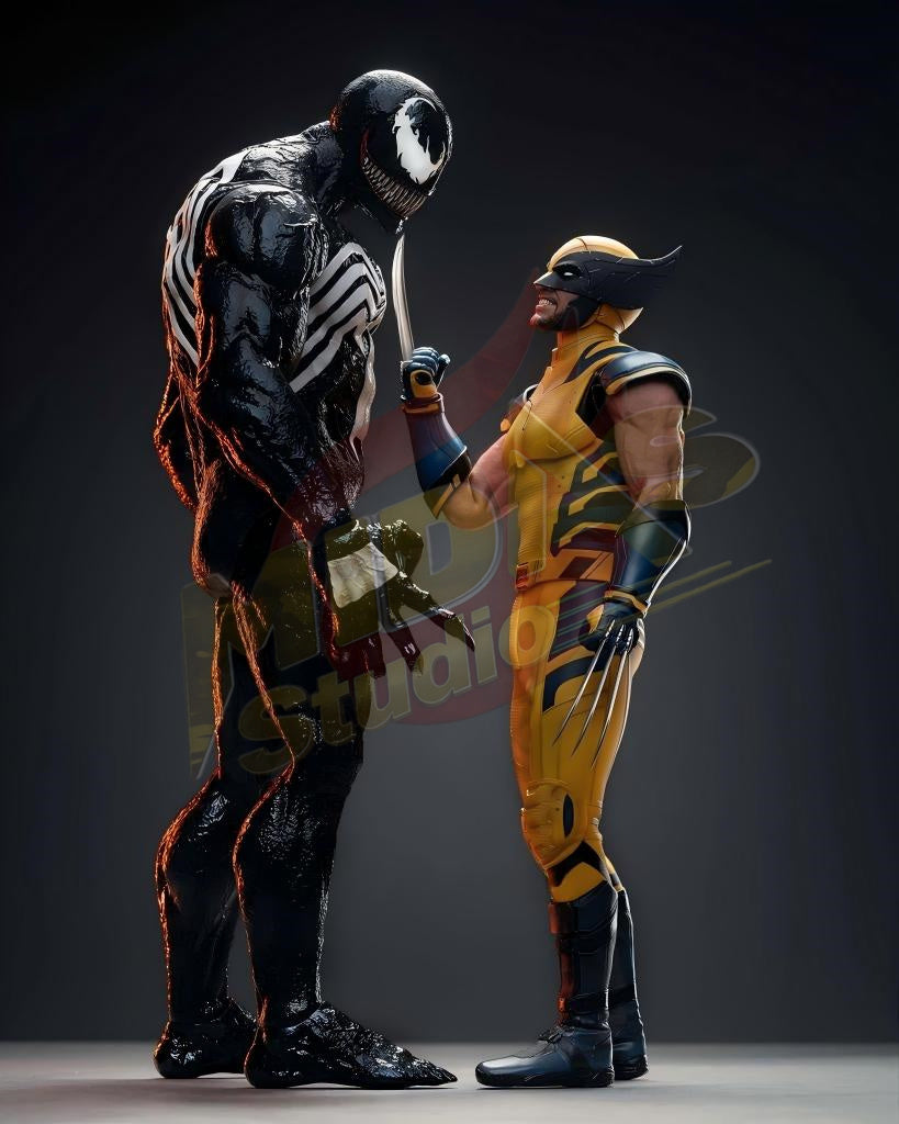 Brand New🔥 Hot Toys 1/6 Scale Marvel Comics - Venom Collectible Figure (CMS023)