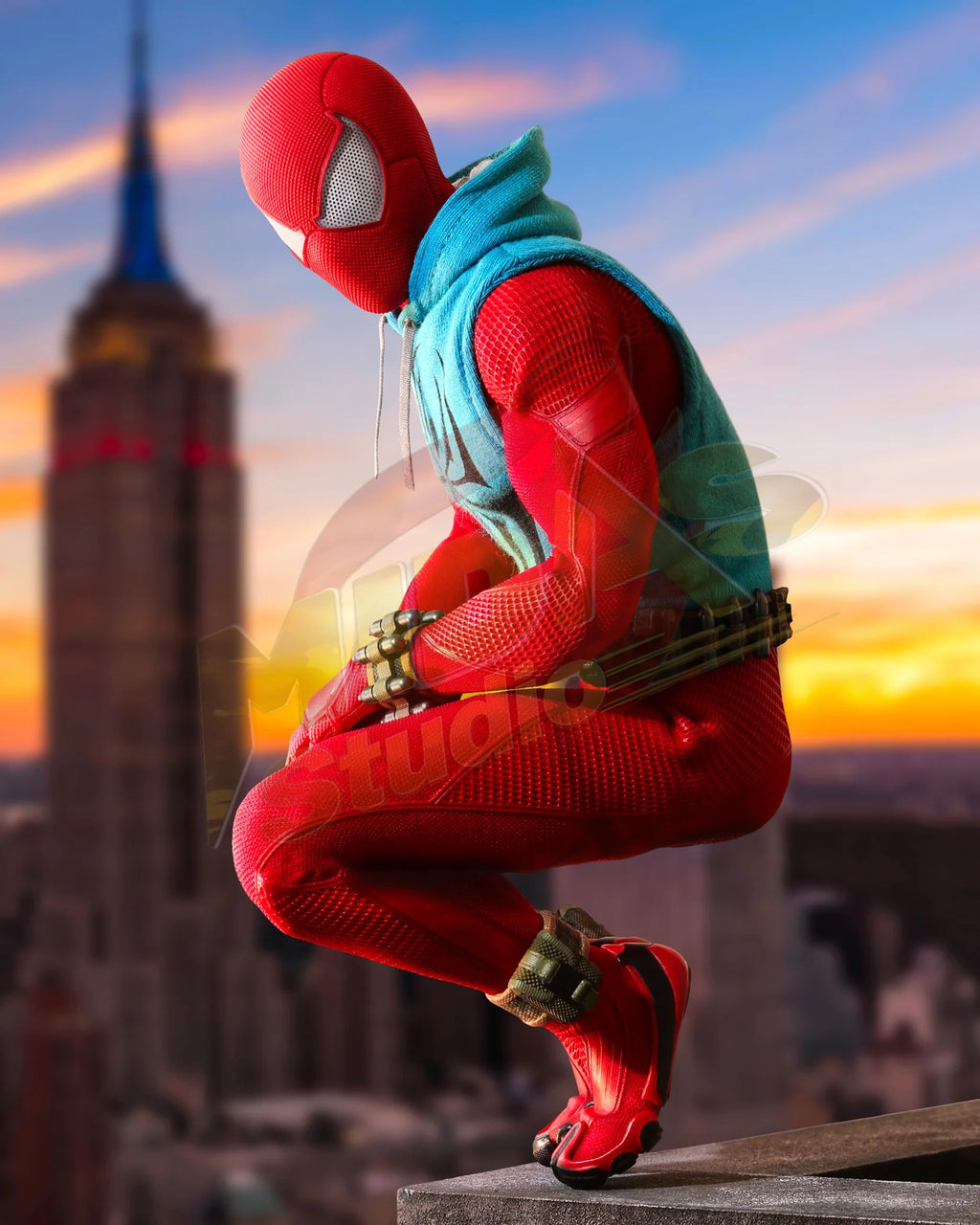 Brand New🔥 Hot Toys 1/6 Scale Spider-Man PS4 Scarlet Spider Suit Collectible Figure (VGM34)