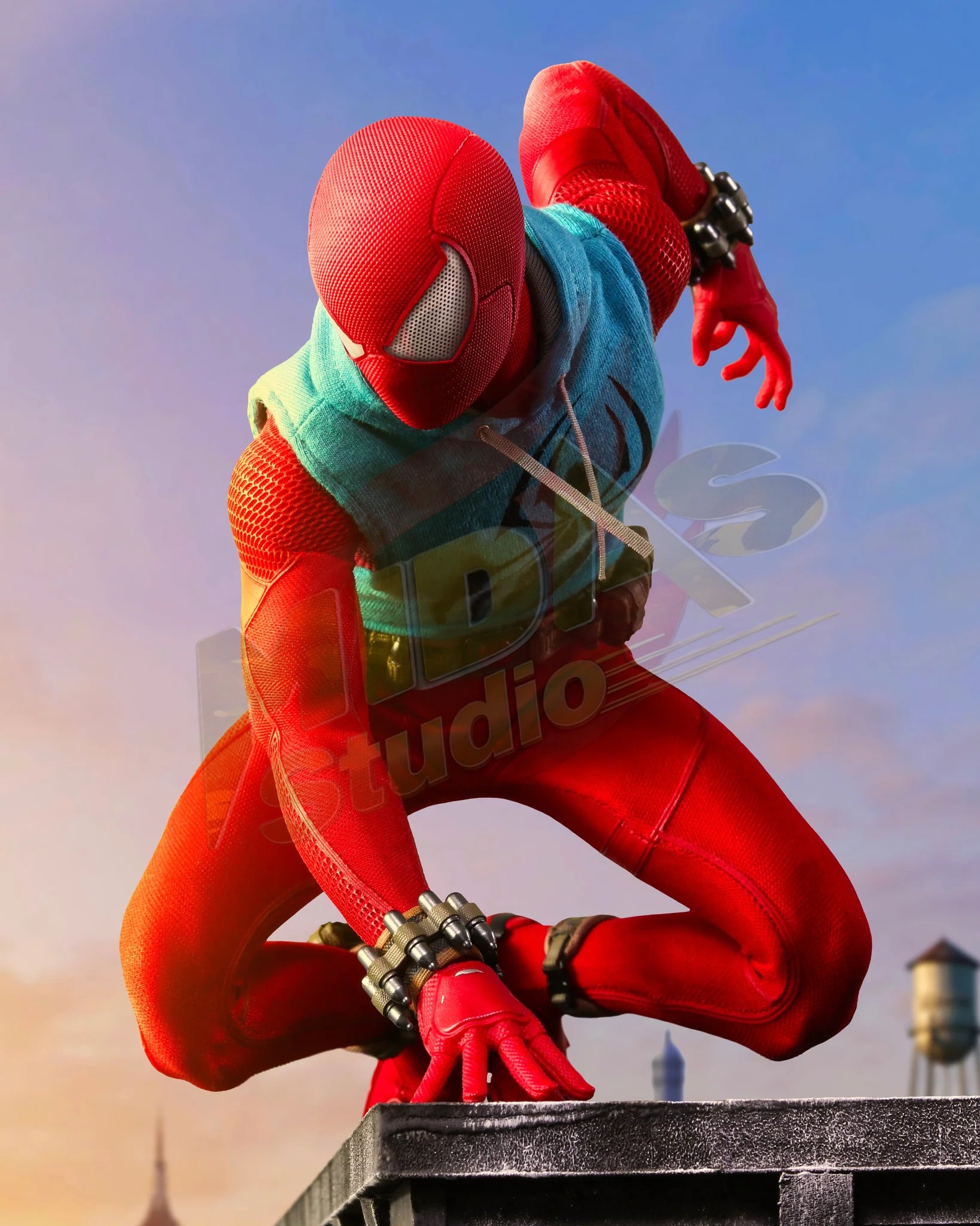 Brand New🔥 Hot Toys 1/6 Scale Spider-Man PS4 Scarlet Spider Suit Collectible Figure (VGM34)