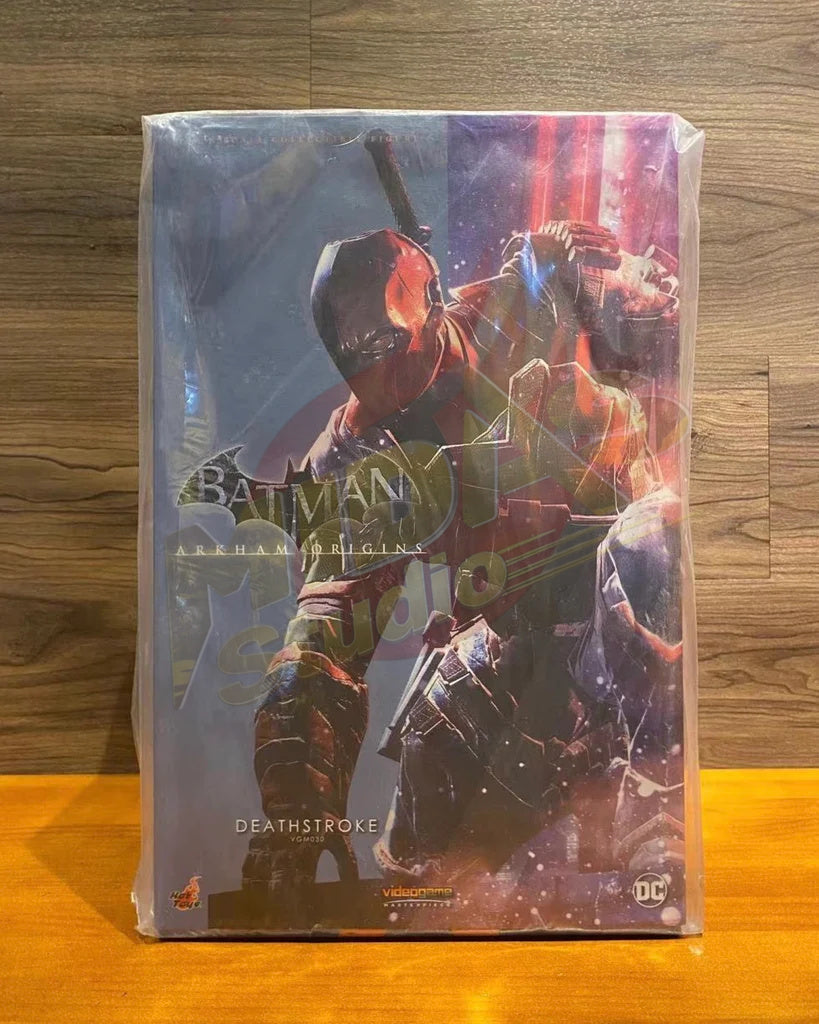Brand New🔥 Hot Toys VGM30 Batman Arkham Knight Deathstroke 1/6 Scale Collectible Figure Set