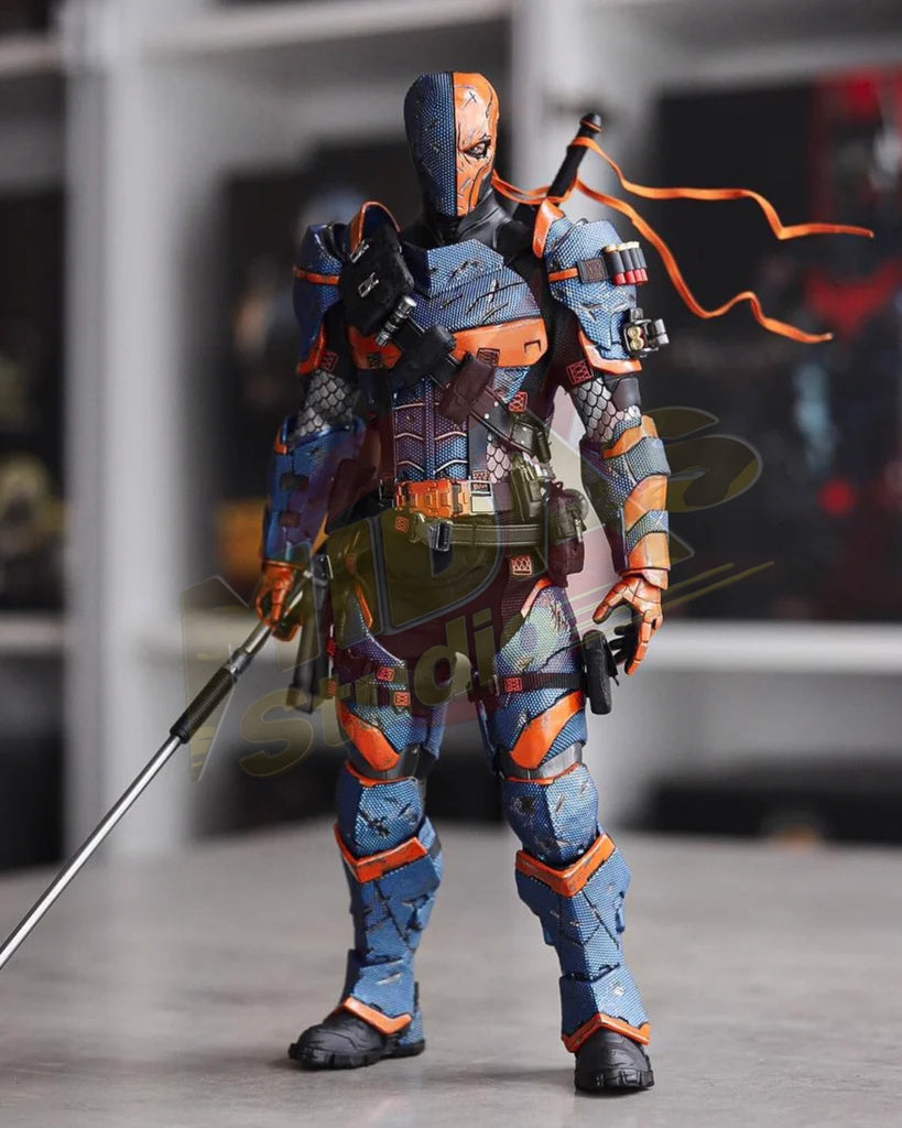 Brand New🔥 Hot Toys VGM30 Batman Arkham Knight Deathstroke 1/6 Scale Collectible Figure Set