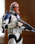 Brand New🔥 Hot Toys 1/6 Scale Star Wars The Clone Wars 501st Battalion Clone Trooper (TMS023, Deluxe Edition) Collectible Figure