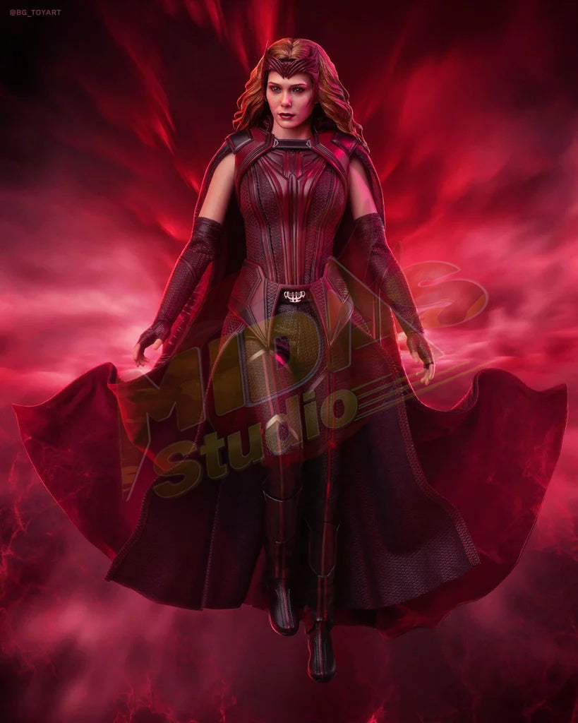 Brand New🔥 Hot Toys TMS036 WandaVision The Scarlet Witch 1/6 Scale Collectible Figure Set