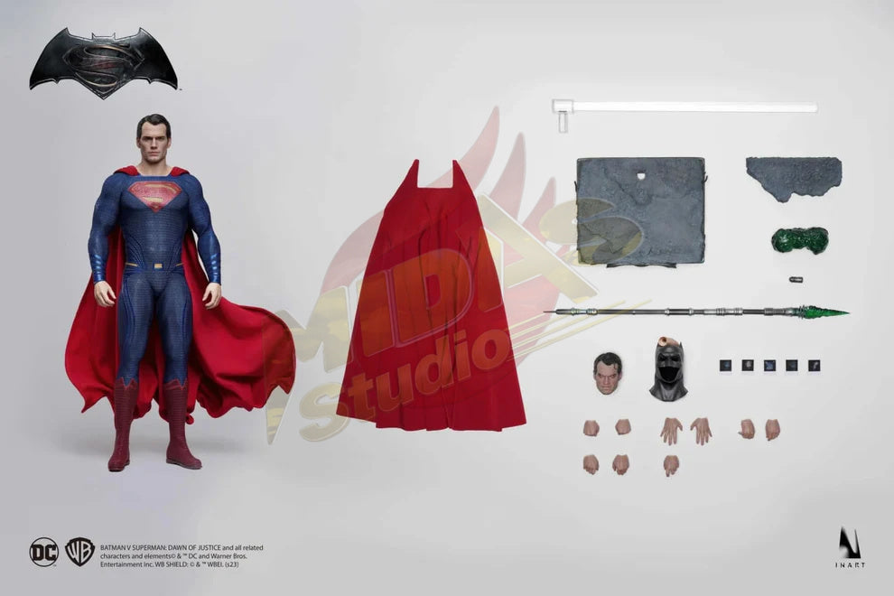 Brand New🔥INART 1/6 Scale Superman (Batman v Superman: Dawn of Justice) Collectible Figure
