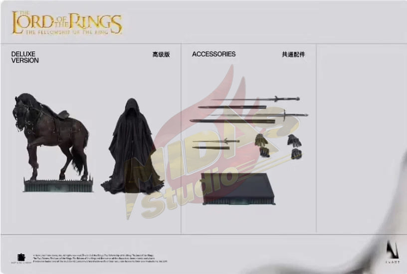Brand New🔥INART 1/6 Scale The Lord of the Rings Nazgûl (Deluxe Version, with Exclusive Sword) A013D1