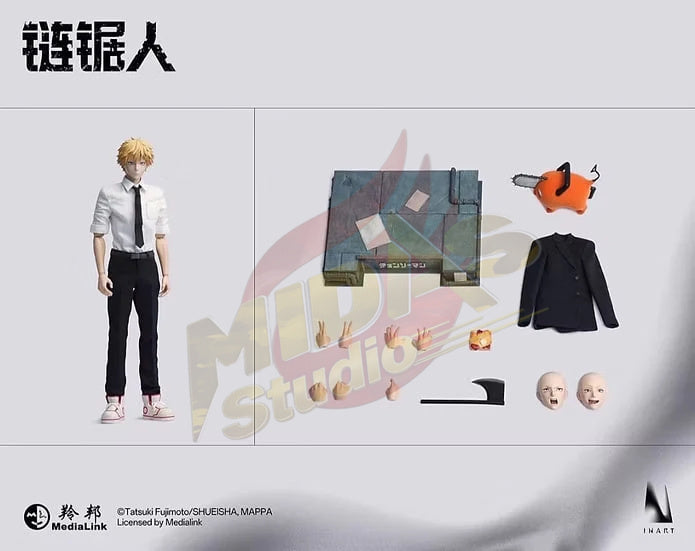 Brand New🔥INART 1/6 Scale Chainsaw Man Denji MAG016