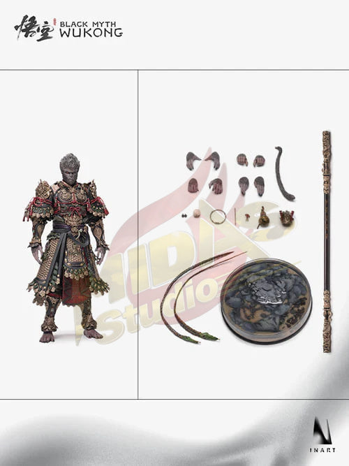 Brand New🔥INART 1/6 Scale Black Myth: Wukong The Great Sage's Broken Shell MAG028