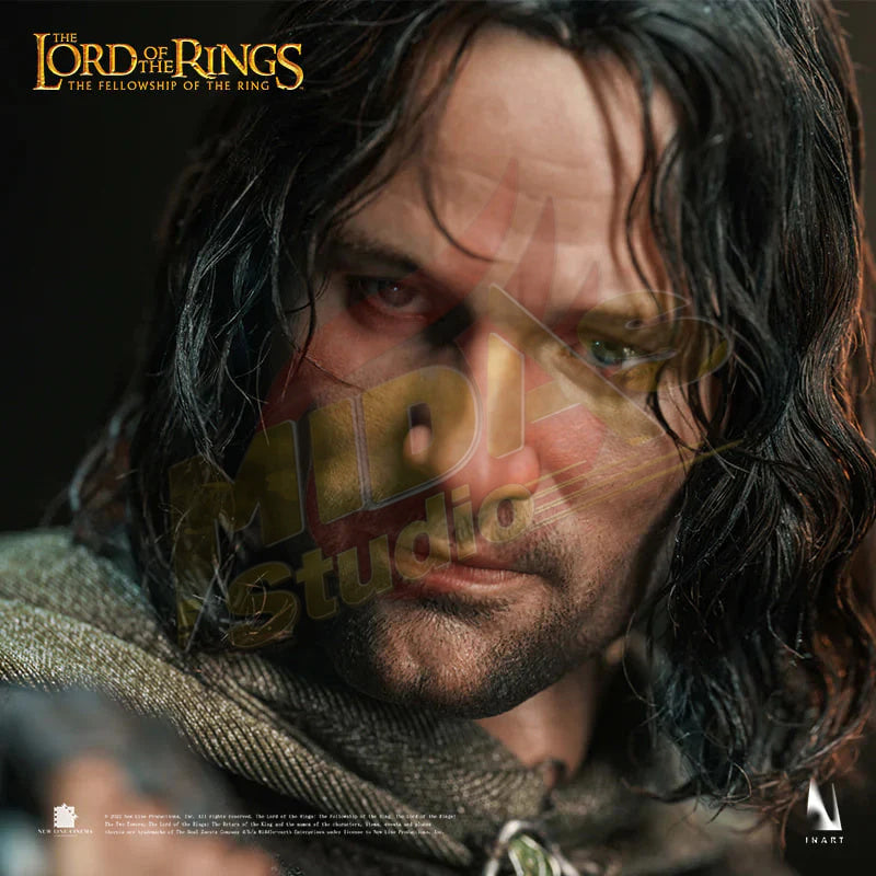 Brand New🔥INART 1/6 Scale The Lord of the Rings Aragorn (Premium Deluxe Version, Rooted Hair) AG-A005P1