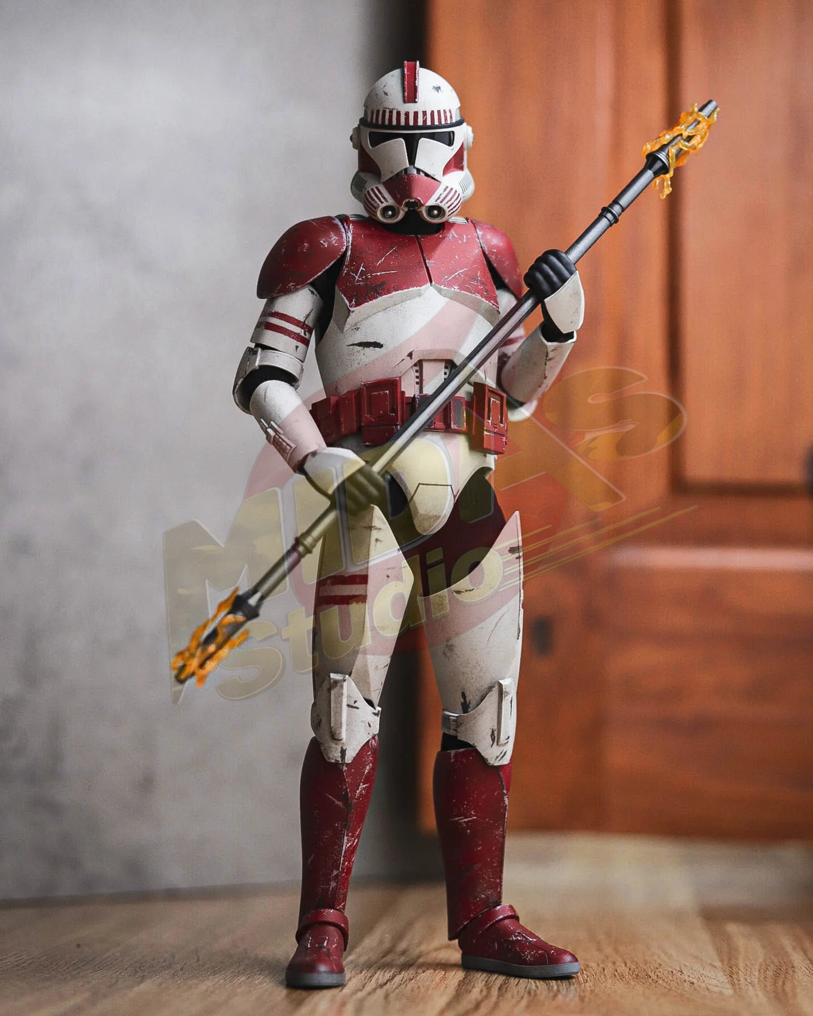 Brand New🔥 Hot Toys 1/6 Scale Star Wars: The Clone Wars Coruscant Guard Collectible Figure (TMS025)