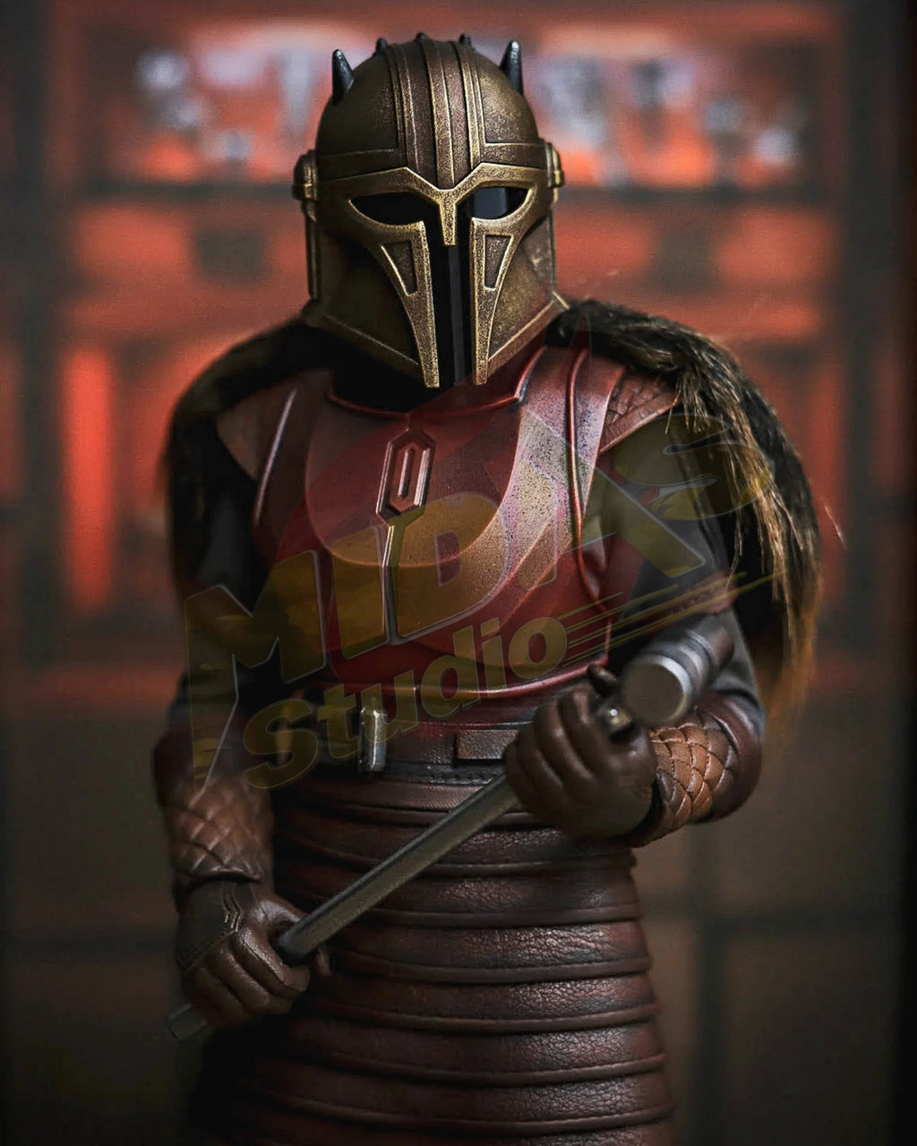 Brand New🔥 Hot Toys 1/6 Scale Star Wars: The Mandalorian The Armorer Collectible Figure (TMS044)